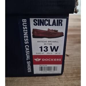 Dockers Men's Sinclair Kiltie Loafer, Antique Brown, 13W new in box never used